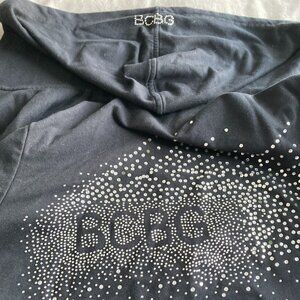 BCBG Maxazria black hoodie